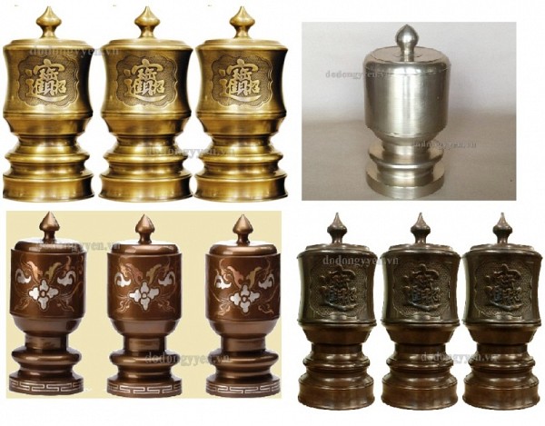 7+ mẫu đài thờ bằng đồng đẹp giá rẻ cho bàn thờ gia tiên, nhà thờ họ, đình chùa