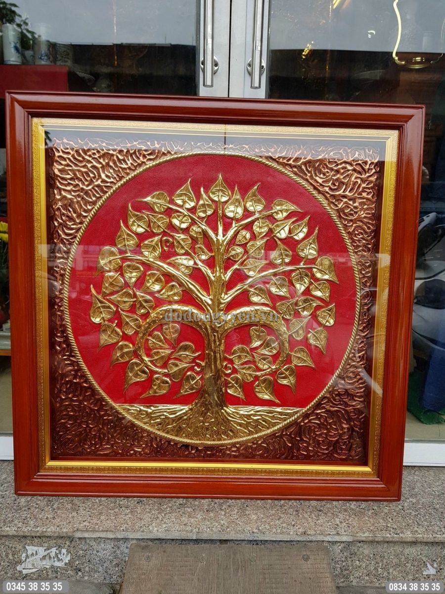 Khung tranh bằng gỗ tự nhiên 