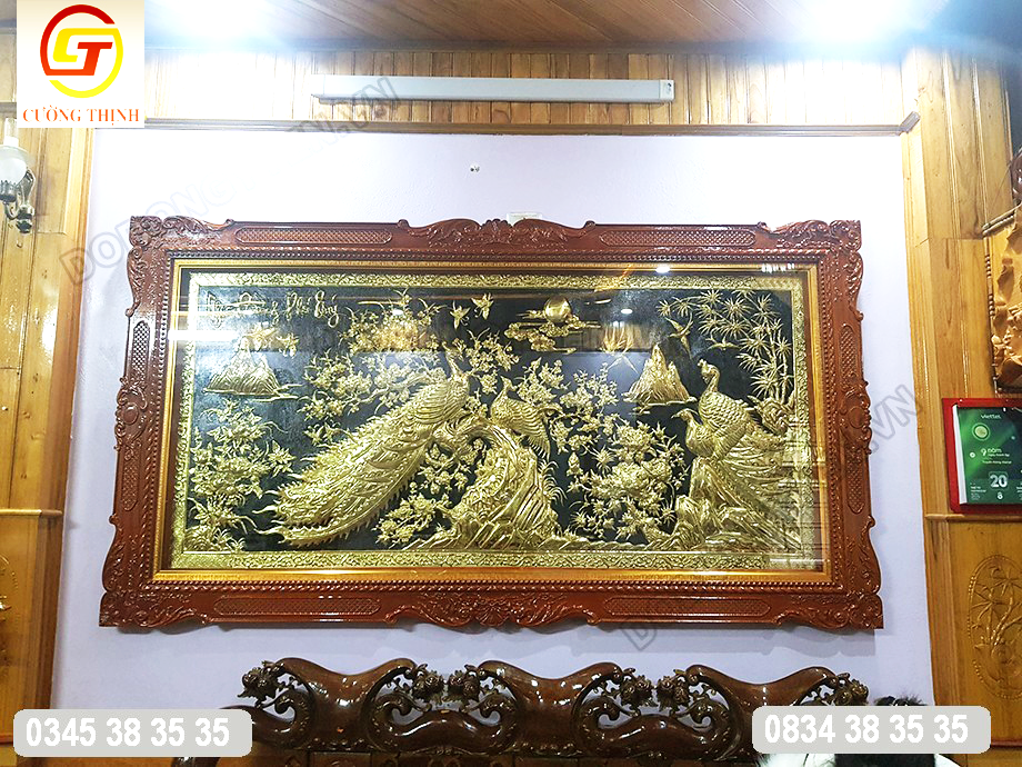 Tranh ngọc đường Phú Quý treo tường đẹp