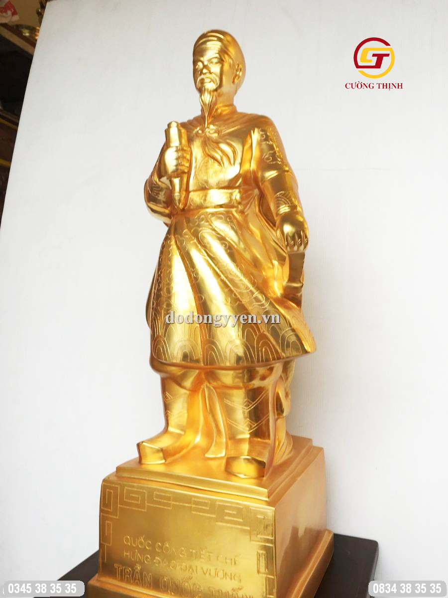 Tượng đồng dát vàng