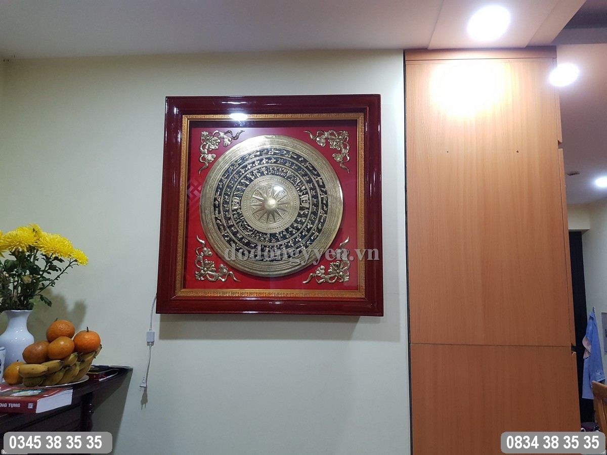 thể hiện tấm lòng yêu nước của gia chủ