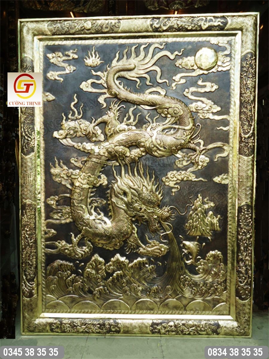 tranh đồng mãnh long