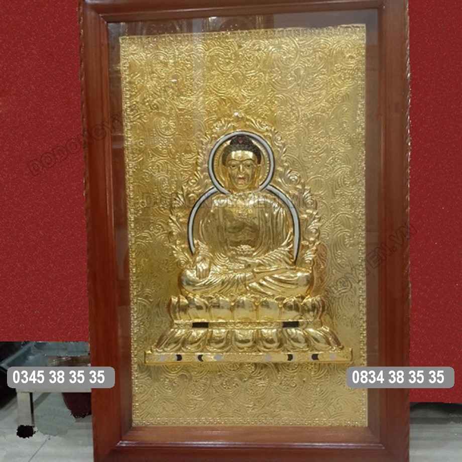 tranh đồng tượng phật