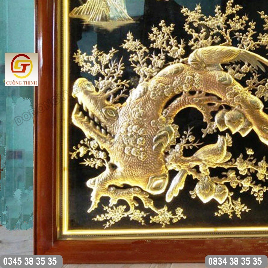 khung tranh bằng gỗ gụ