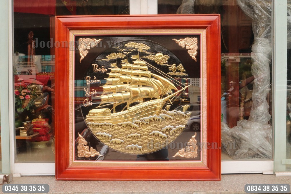 tranh đồng thuận buồm xuôi gió