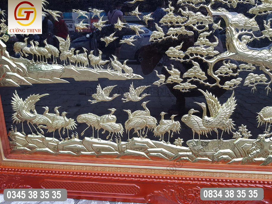 khung tranh bằng gỗ tự nhiên
