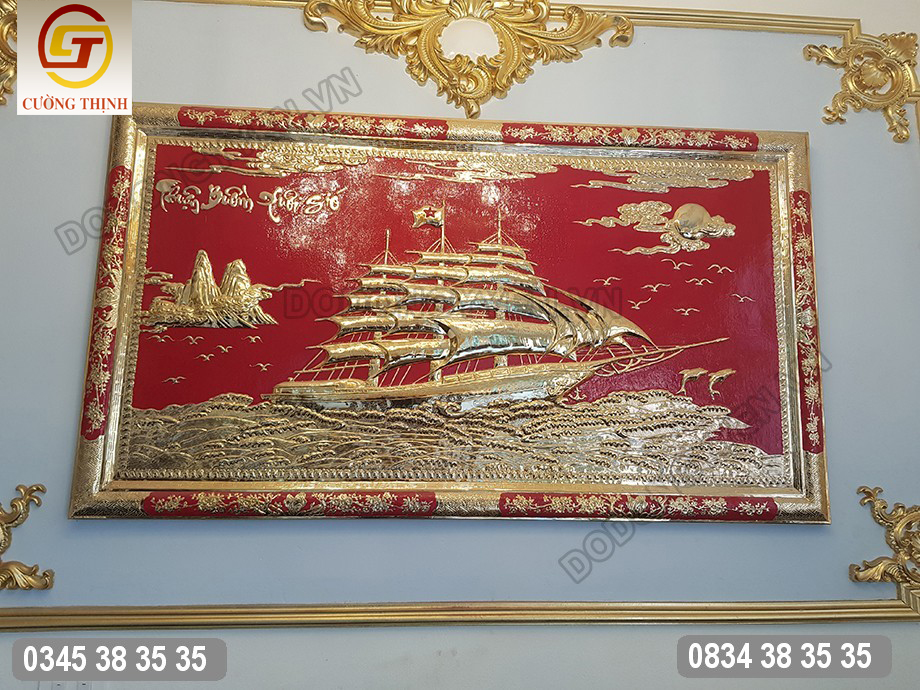 tranh đồng thuận buồm xuôi gió