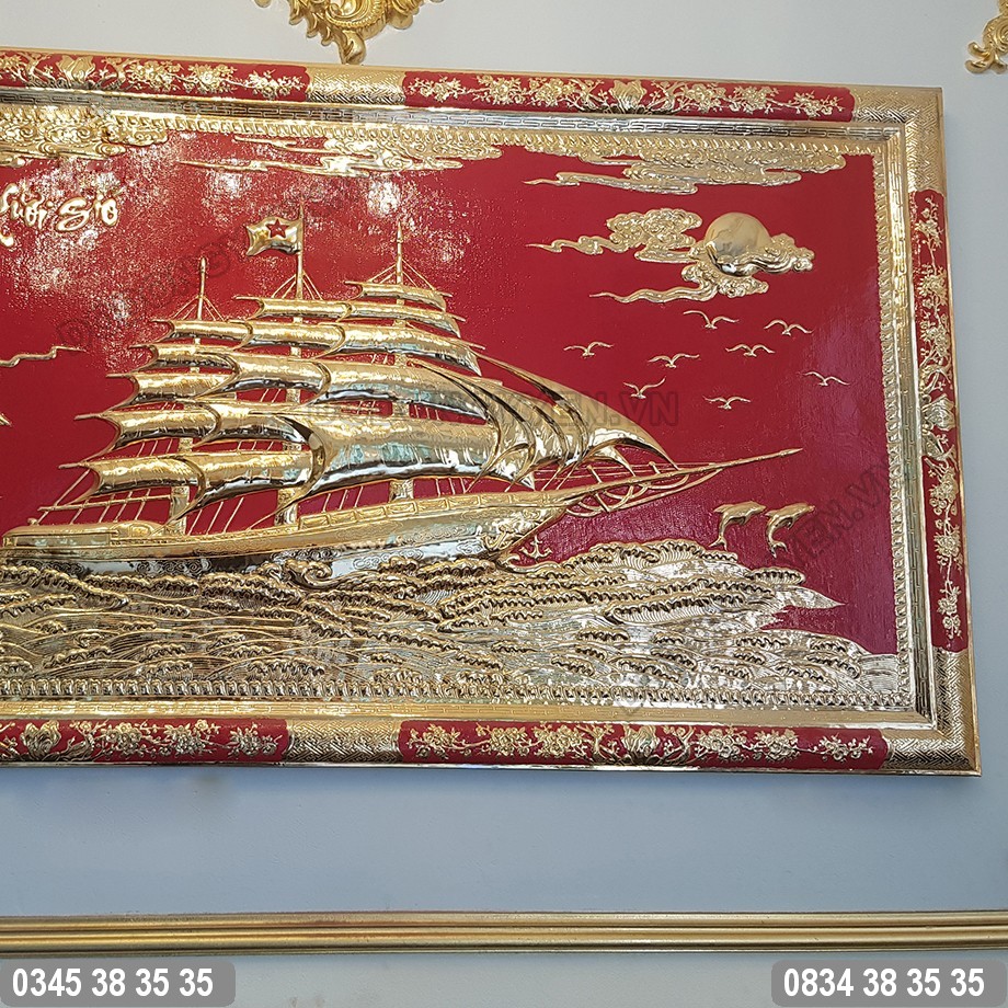 họa tiết khung tranh được làm vô cùng tỉ mỉ