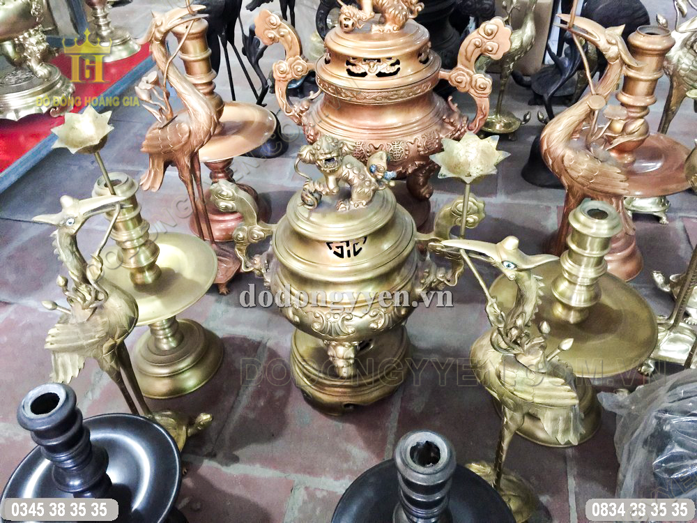 Đồ đồng thờ cúng 