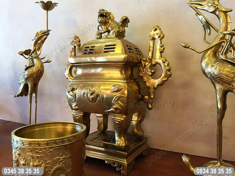 đỉnh đồng, đồ đồng