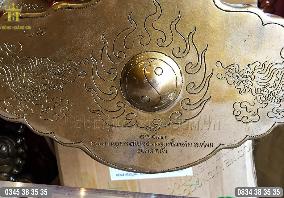 Khánh đồng đúc thủ công đẹp