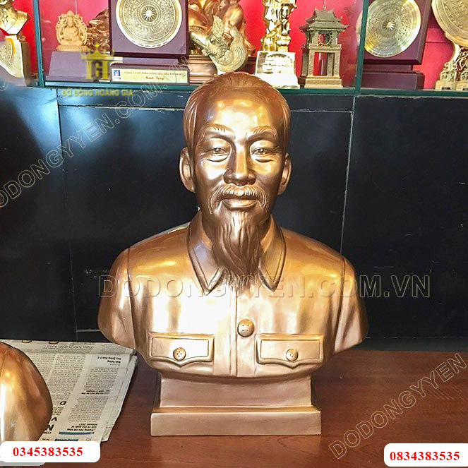 tượng đồng đỏ nguyên chất 