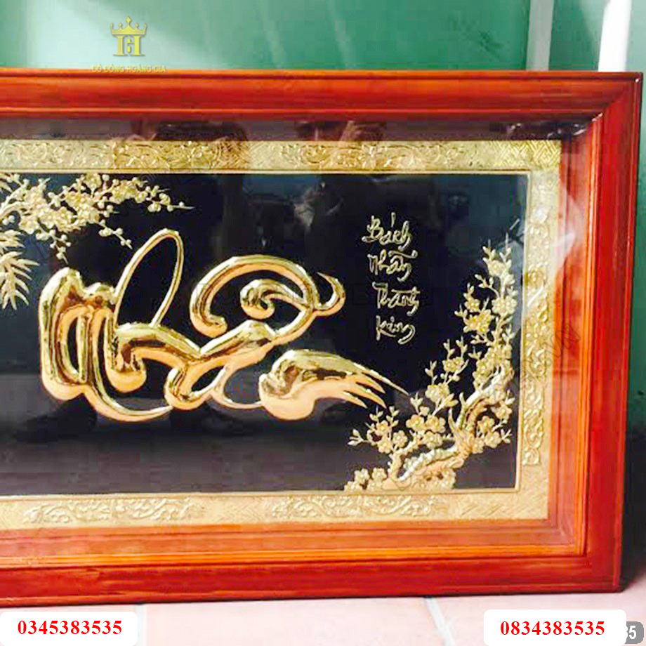 Tranh chữ nhẫn đẹp