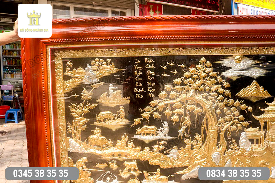 Tranh đồng quê cao cấp
