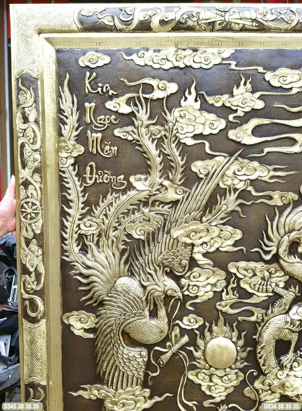 Tranh ngọc đường phú quý cao cấp 