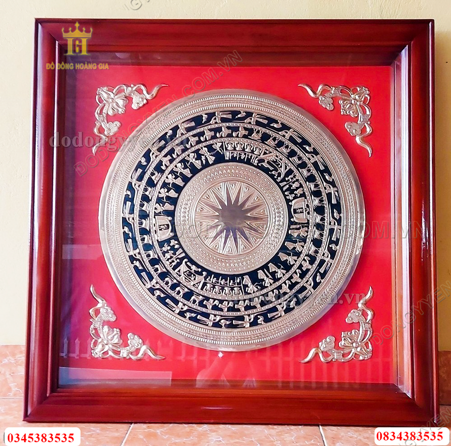 Tranh đồng vàng nguyên chất