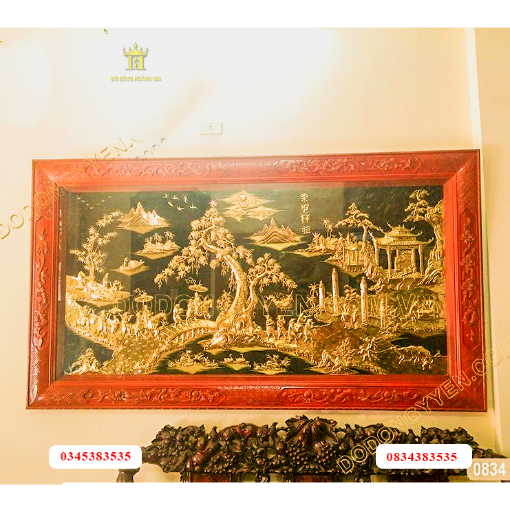 Tranh vinh quy bái tố cao cấp