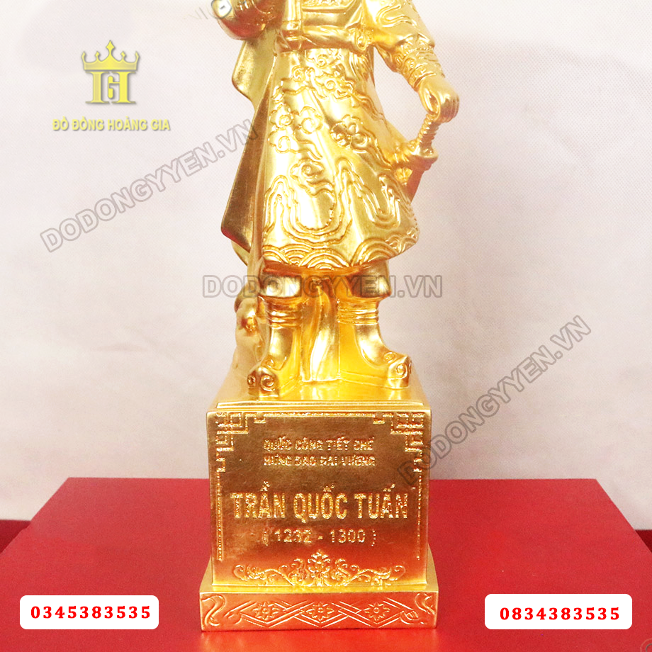 Tượng đồng dát vàng cao cấp