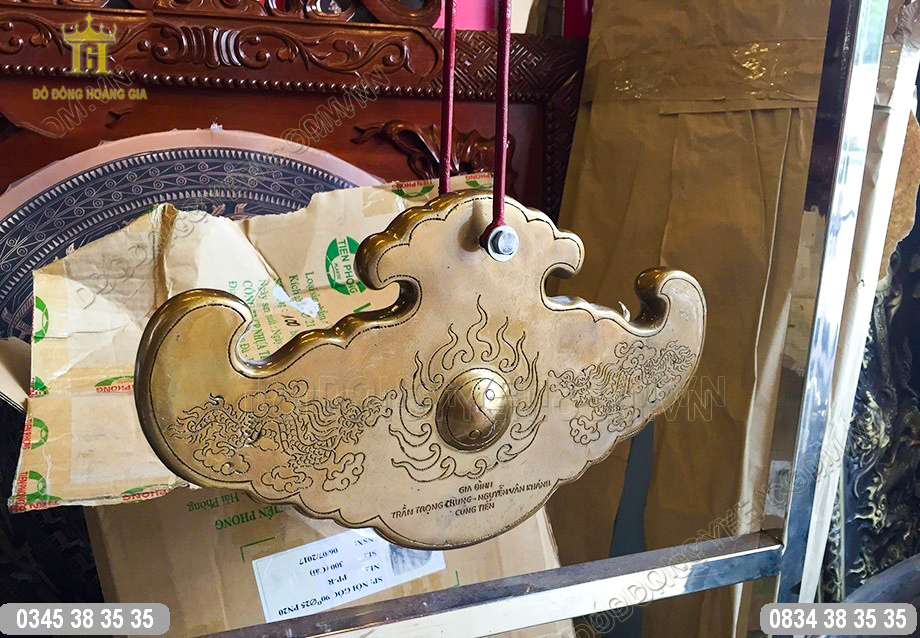Địa chỉ đúc khánh đồng đẹp cho gian thờ gia tiên